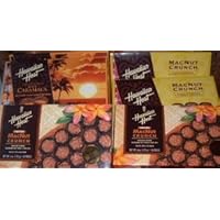 Hawaiian Chocolate Variety Pack: Mac Nut Crunch, Mac Nut Toffee Crunch and Maui Caramacs (6 Boxes)