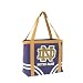 Notre Dame Large Beach Tote Bag (Measures 20" x 13" x 8")