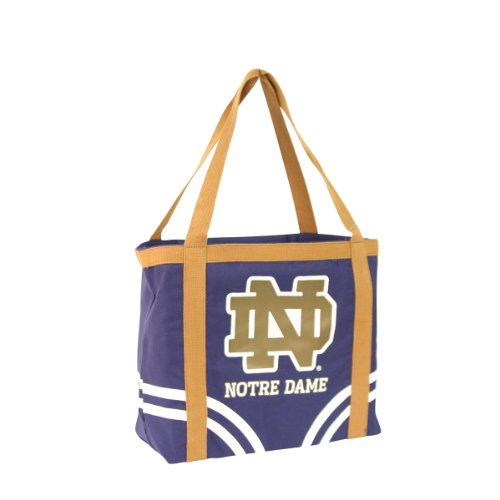 Notre Dame Large Beach Tote Bag (Measures 20
