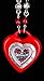 Classic Hardware Heart of Hearts Luck Necklace - Red