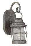 Beacon Outdoor Wall Lantern Medium Flint