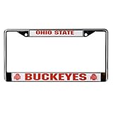 Express Ohio State Buckeyes Chrome License Plate Frame