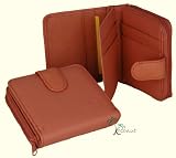 CHELSEA SOFT REAL LADIES LEATHER (PIG SKIN) ZIP ROUND PURSE