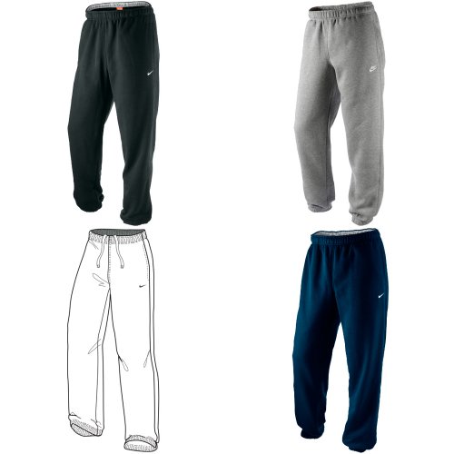 Nike Herren Hose Squad Fleece Elastic Hem