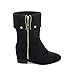 DBDK ESTRELLA-1 Women's Foldable Side Zipper Hidden Wedge Mid Calf Boots