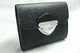 LOUIS VUITTON(ルイ ヴィトン) LOUIS VUITTON ルイヴィトンエピ ブラック ポルトフォイユ・ジョイ窓付ポケット付き財布 M66582 二つ折り財布(小銭入れ付) W12.5cmxH10.3cmxD4cm エピ・ブラック