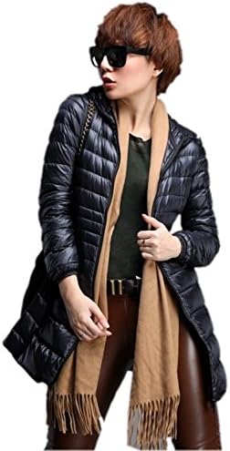 HYBamnbo Women's Down Jacket Hooded Lightweight Coat