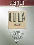 Led Zeppelin: Coda: Alfred's Platinum Album Editions, Authentic Guitar Tab Edition