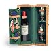Search Our Specialty Mall : Bacchus Rattan Wine Bottle Glass Tote basket GREEN
