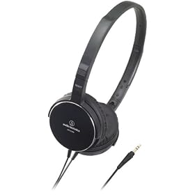 Audio Technica ATHES55BK ATHES55BK Dynamic Closed-Back Hifi Headphones in Black