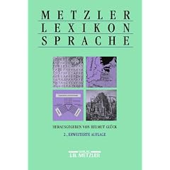 Metzler Lexikon Sprache
