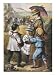 Donkey-Boy Tries to Induce Two Children to Take a Ride Art Giclee Poster Print, 18x24