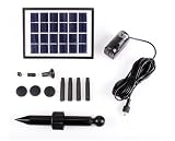 Cheap  solar fountains for bird baths-Solar Pump Kit 27 inch - Perfect for bird baths, ponds, fountains, spitters and more
