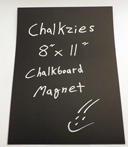 Chalkzies 8"x11" Chalkboard Magnet Sheet (1-Pack - No Marker)