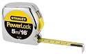 2 Pack Stanley 33-158 5m/16' x 3/4" PowerLock Tape Measure - Metric / Standard Graduations
