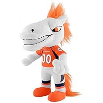 NFL Denver Broncos Miles Plush Doll, Blue, 10