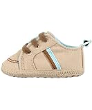 Winnie the Pooh "Lace & Stripe" Sneaker Booties (Boys NB Size) - khaki, nb