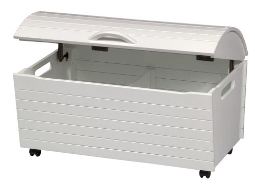 White Toy Treasure Chest