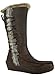 Bearpaw Womens Tall Leather Boot with Rabbit Fur Trim - Style 491 Shona - 3 Colors Available!