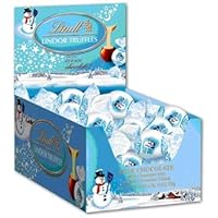 Lindt Lindor Milk with White Chocolate Holiday Snowman Truffles 60ct