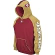 San Francisco 49ers NFL Helmet Hoodie Hooded Sweatshirt