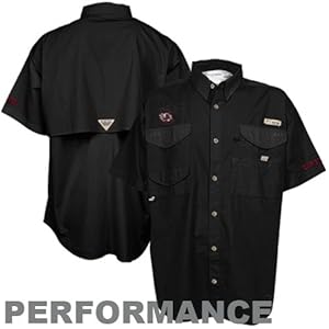 Columbia Men's Collegiate Bonehead Short Sleeve Shirt (Large, SC-Black)