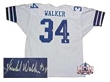 Herschel Walker Autographed/Hand Signed White Jersey