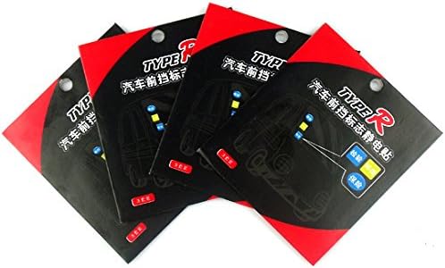 CCrystal 10 Pack Car Window Signal Clear Cling Static Sticker Film