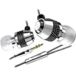 V-MODA Vibe In-Ear Noise-Isolating Metal Headphone (Flashback Chrome)