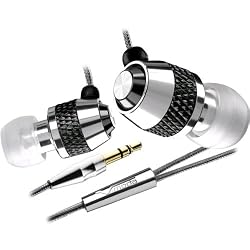 V-MODA Vibe In-Ear Noise-Isolating Metal Headphone (Flashback Chrome)