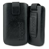 Ledertasche SlimCase von bugatti passend f�r Nokia N97 Mini, schwarz, Leder Taschevon "bugatti"