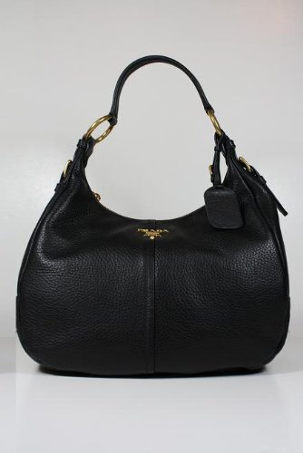 Prada Handbag - Black Leather