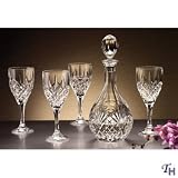 Godinger Wine Glasses and Decanter, 5 Piece Set none