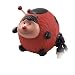 Gino 3.5mm Color Changing Light Lamp Red Cartoon Ladybug Mini Speaker
