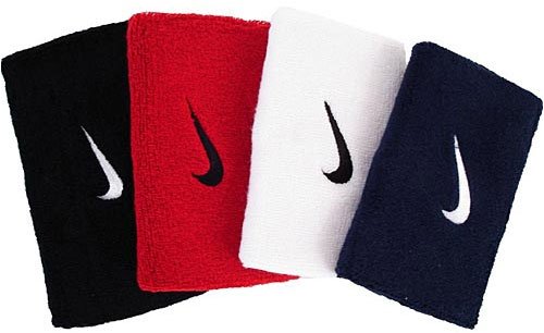 Nike Swoosh Doublewide Wristbands AC0010 (2 Pack)