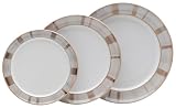 Denby Truffle Layers Wide Rimmed Dinner Plate 28 cm