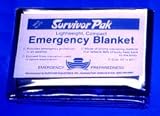 Compact Emergency Space-Age Emergency Blanket