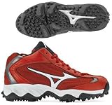 Softball - Mizuno Men's 9 Spike Blast Mid Molded Baseball Cleats