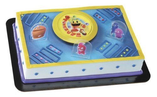 Pacman Pac-Man Power Up Cake Topper Decoration