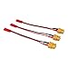 OliYin 3pcs Female XT-60 to Female JST Connector Adapter Cable LiPO XT60 3.93inch 10cm 20awg Wire(Pack of 3)