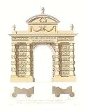 Classical Arches Hc By Sir William Chambers Highest Quality Art Print Poster - Size: 15.25 X 20