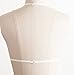 Women's Lace Floral Bralette Bra Bustier Crop Top Cami Unpadded Tank (US XS, White)