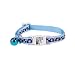 Pet Supplies : Holiday Winter Cat Collar Collection - Light Blue Snow