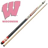 Wisconsin Badgers College Logo Two-piece Cue Stick