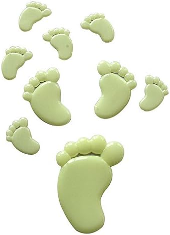 Elegance4beauty(TM) Practical Footprint Glow In The Dark Stars Stickers