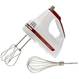 KitchenAid KHM900ER 9-Speed Hand-Mixer, Empire Red
