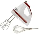 KitchenAid KHM900ER 9-Speed Hand-Mixer, Empire Red