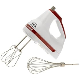 KitchenAid KHM900ER 9-Speed Hand-Mixer, Empire Red