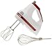 KitchenAid KHM900ER 9-Speed Hand-Mixer, Empire Red