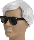 Adult's Andy Warhol Costume Wig